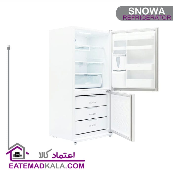 یخچال فریزر پایین اسنوا 26 فوت مدل SN4-2026SW